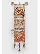 Hebrew Teacher's Blessing Copper Mobile With Swaro , Jewish Wedding Gi