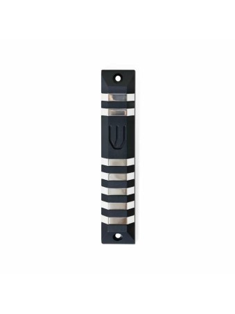 Modern Anodized Aluminum Trapeze Shaped Mezuzah Ca , Avi Nadav Mezuzah