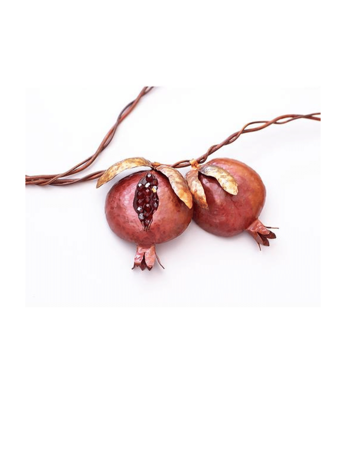 Jewish Wall Hanging Red Pomegranate Branch Form Co , Jewish Wedding Gi