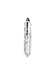 Triangle Mezuzah Silver Mezuzah Case , Cadeaux Tu B'Av , Judaica israélien