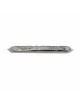Sterling Silver Rounded Mezuzah Case , Large Mezuzahs , Israeli Judaic