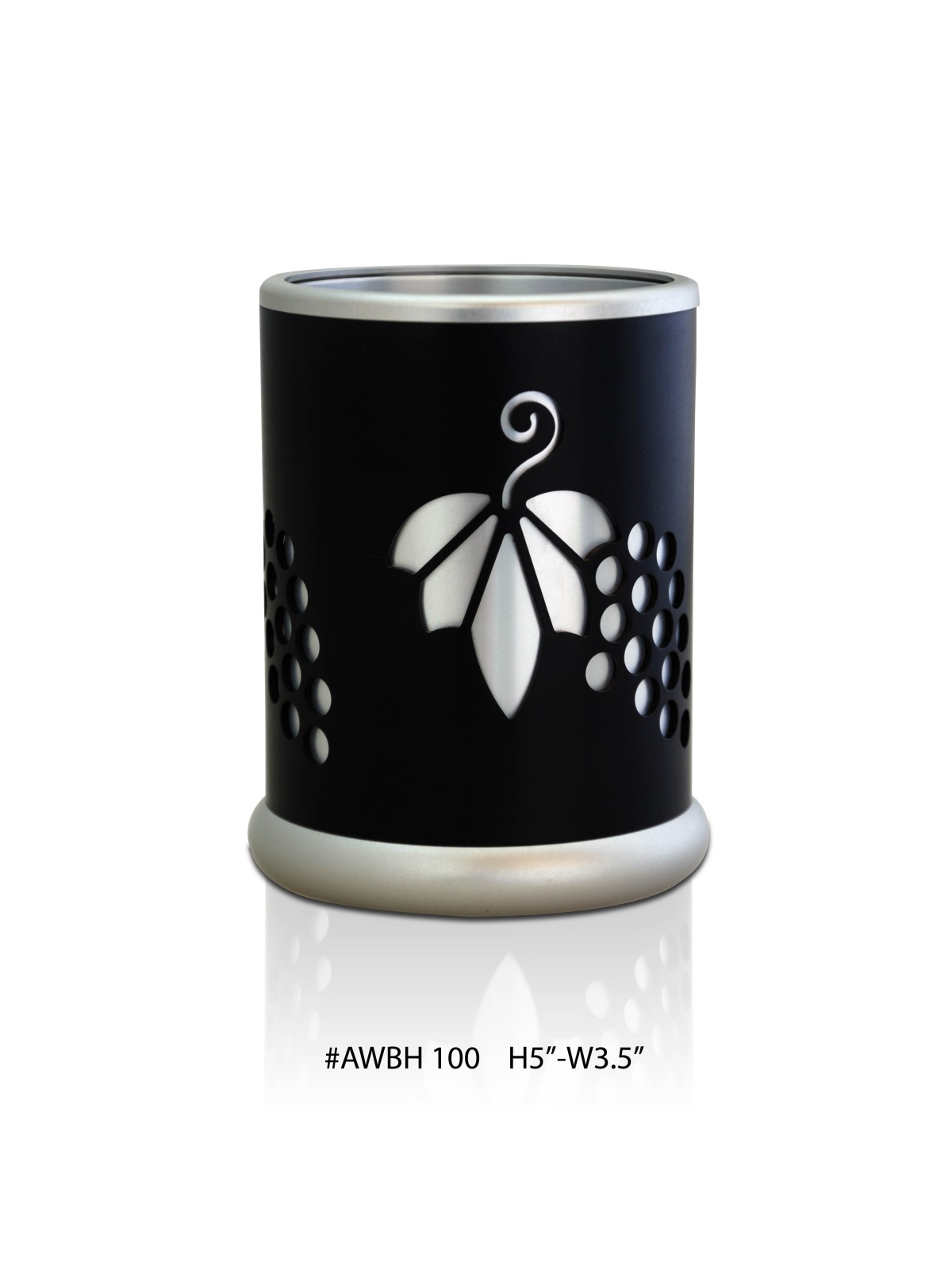 Porte-vin élégant avec illustration de raisins, cadeaux Tu B'Av, israélien