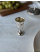 Petite Sterling Silver Child Kiddush Cup with Grap , Passover Gifts ,