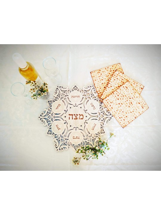 Seder Plate Décor' , Tu B'Av Gifts , Israeli Judaica