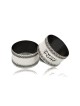Napkin Rings Holder with Hebrew Lettering , Passover Gifts , Israeli J