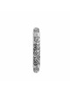 Decorated Sterling Silver Mezuzah Case , For 7cm Scrolls , Israeli Jud