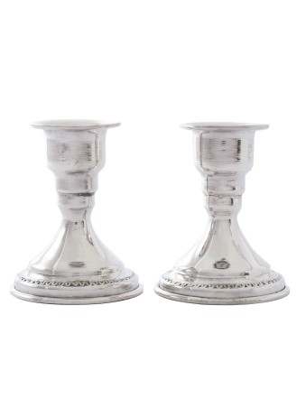 Sterling Silver Mini Candlesticks , Passover Gifts , Israeli Judaica