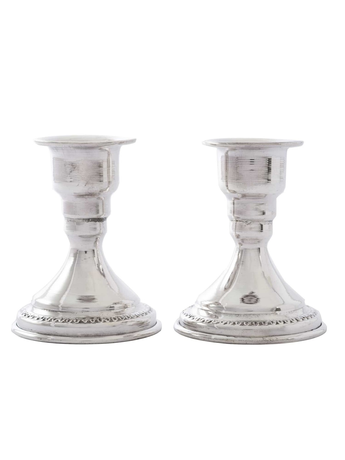 Sterling Silver Mini Candlesticks , Passover Gifts , Israeli Judaica