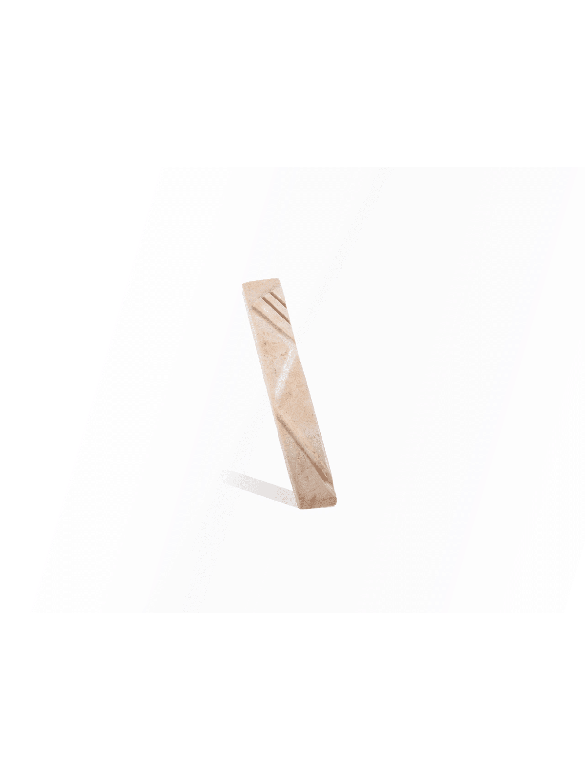 Grand étui diagonal en pierre de Jérusalem Mezuzah, cadeaux Tu B'Av, israélien