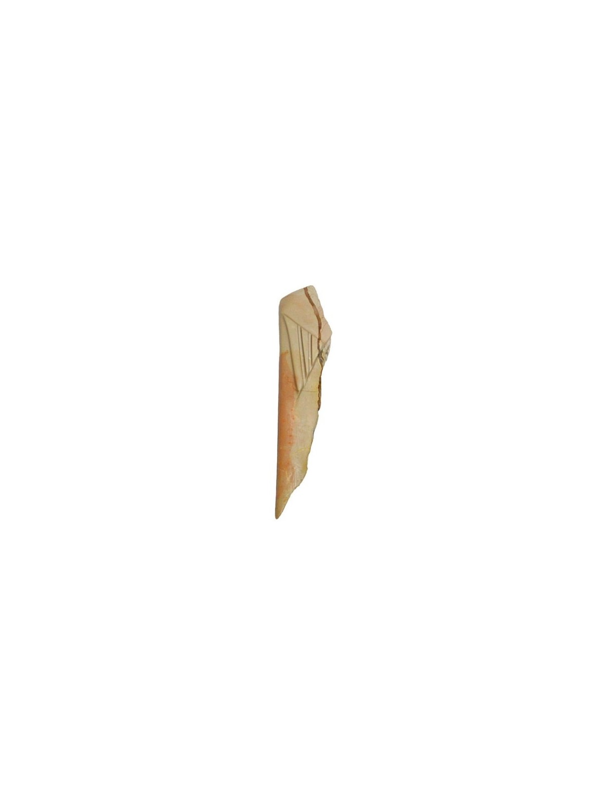 Couverture rouge et blanche de Mezuzah en pierre de Jérusalem, cadeaux Tu B'Av, israélien