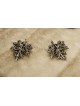 Clips Talit en forme de feuilles en argent sterling, clips Talit, Ju israélien