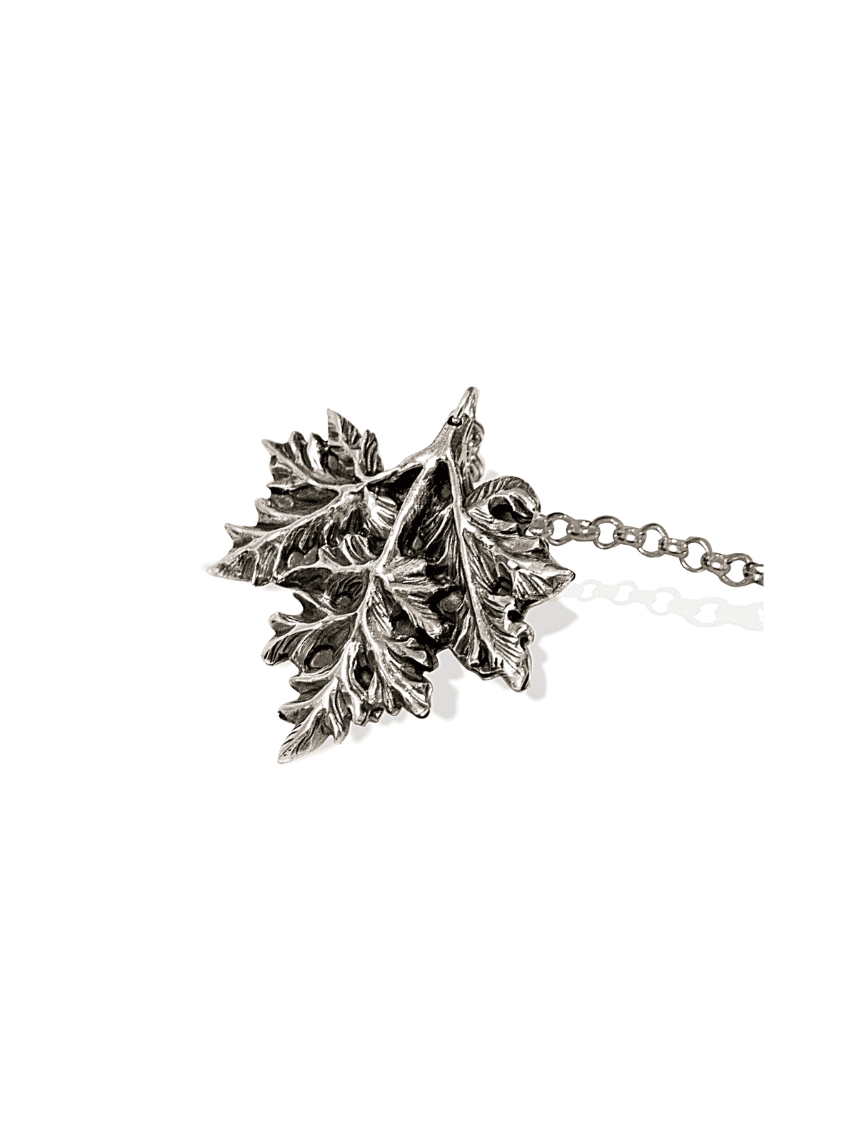 Clips Talit en forme de feuilles en argent sterling, clips Talit, Ju israélien