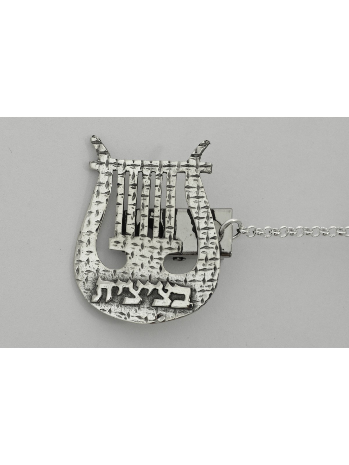 Unique 925 Sterling Silver Tallit Clips , Tallit Clips , Israeli Judai