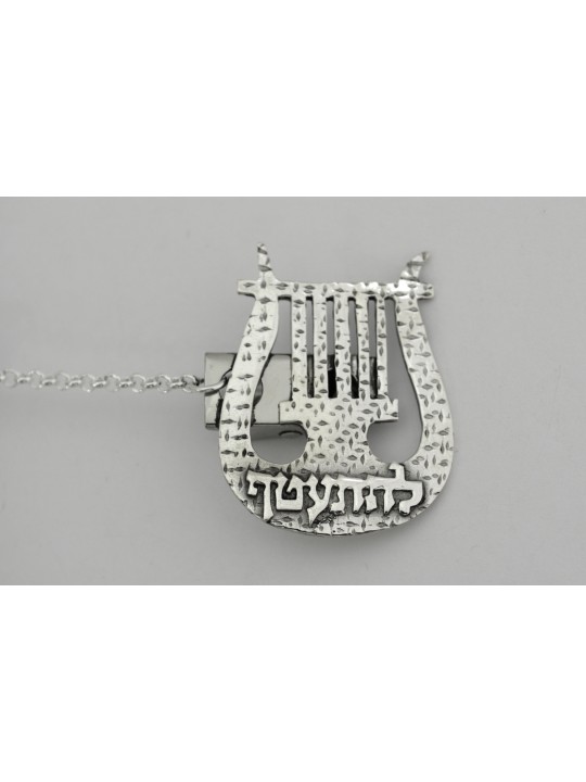 Clips uniques de Talit en argent sterling 925, clips de Talit, Judai israélien