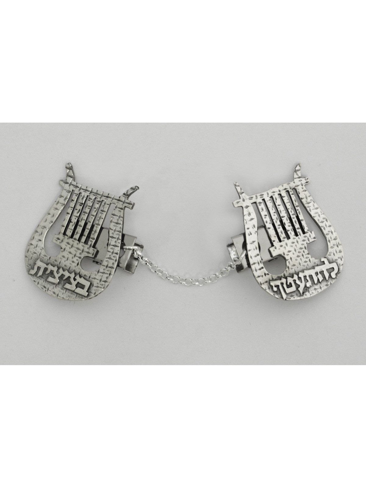 Clips uniques de Talit en argent sterling 925, clips de Talit, Judai israélien