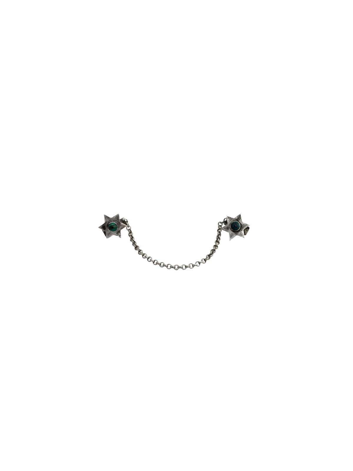 Talit Clips Argent sterling avec pierres d’Eilat , Talit Clips , Israël