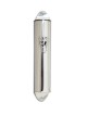 Étui Mezouza classique en argent avec finition brillante, pour rouleaux de 7 cm, Isra