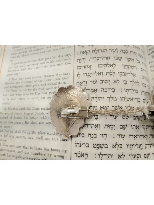 vintage Inspiré Filigrane Chai Tallit Clips , Tallit Clips , Israélien J