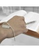 Classic Filigree And Smooth Finish Silver Yad Tora , Passover Gifts ,
