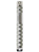 Blue Modern Mezuzah Case Anodized aluminum , Large Mezuzahs , Israeli