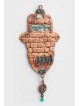 Meaningful Copper Western Wall Hamsa , Jewish Wedding Gifts , Israeli
