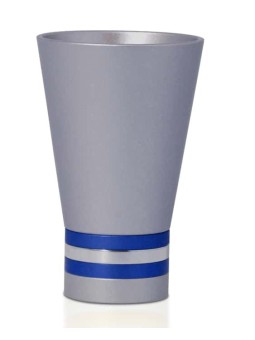 Beautiful Aluminum Kiddush Cup , Modern Kiddush Cups , Israeli Judaica