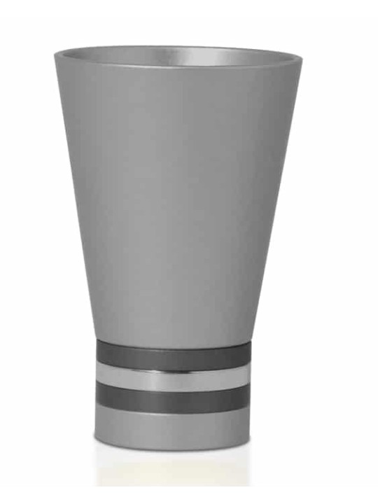 Belle tasse de Kiddush en aluminium, tasses de Kiddush modernes, Judaica israélienne
