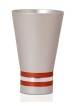 Belle tasse de Kiddush en aluminium, tasses de Kiddush modernes, Judaica israélienne