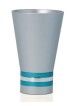 Belle tasse de Kiddush en aluminium, tasses de Kiddush modernes, Judaica israélienne