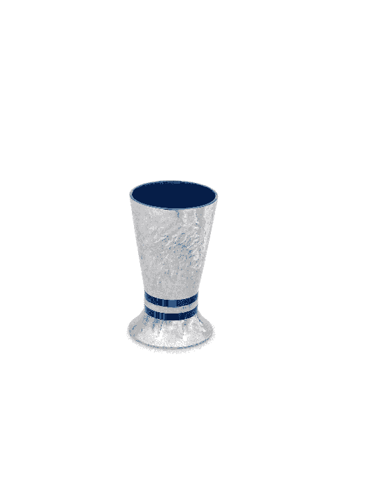Tasse pour petits enfants martelée et moderne, cadeaux de mariage juif, Isra