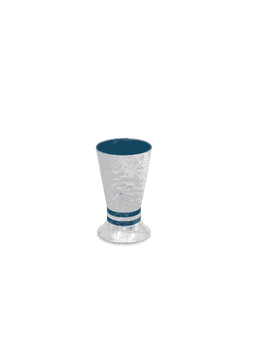 Tasse pour petits enfants martelée et moderne, cadeaux de mariage juif, Isra