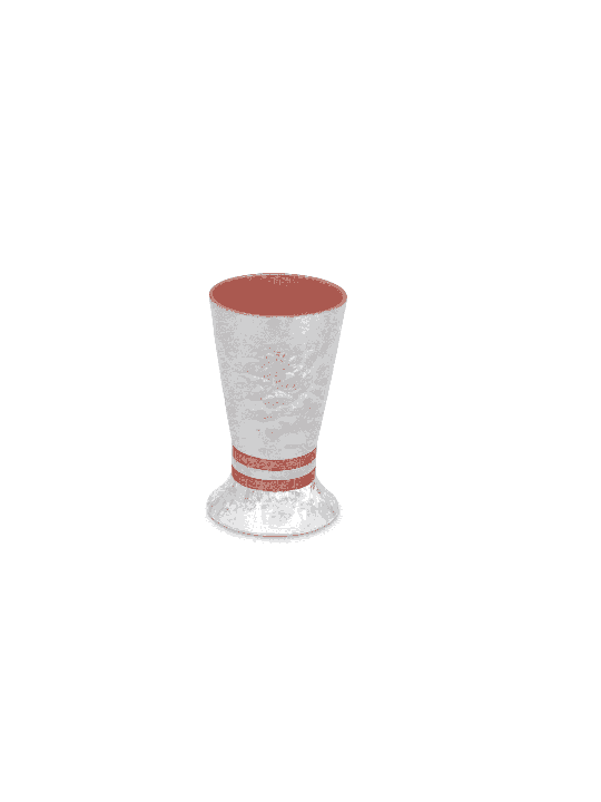 Tasse pour petits enfants martelée et moderne, cadeaux de mariage juif, Isra