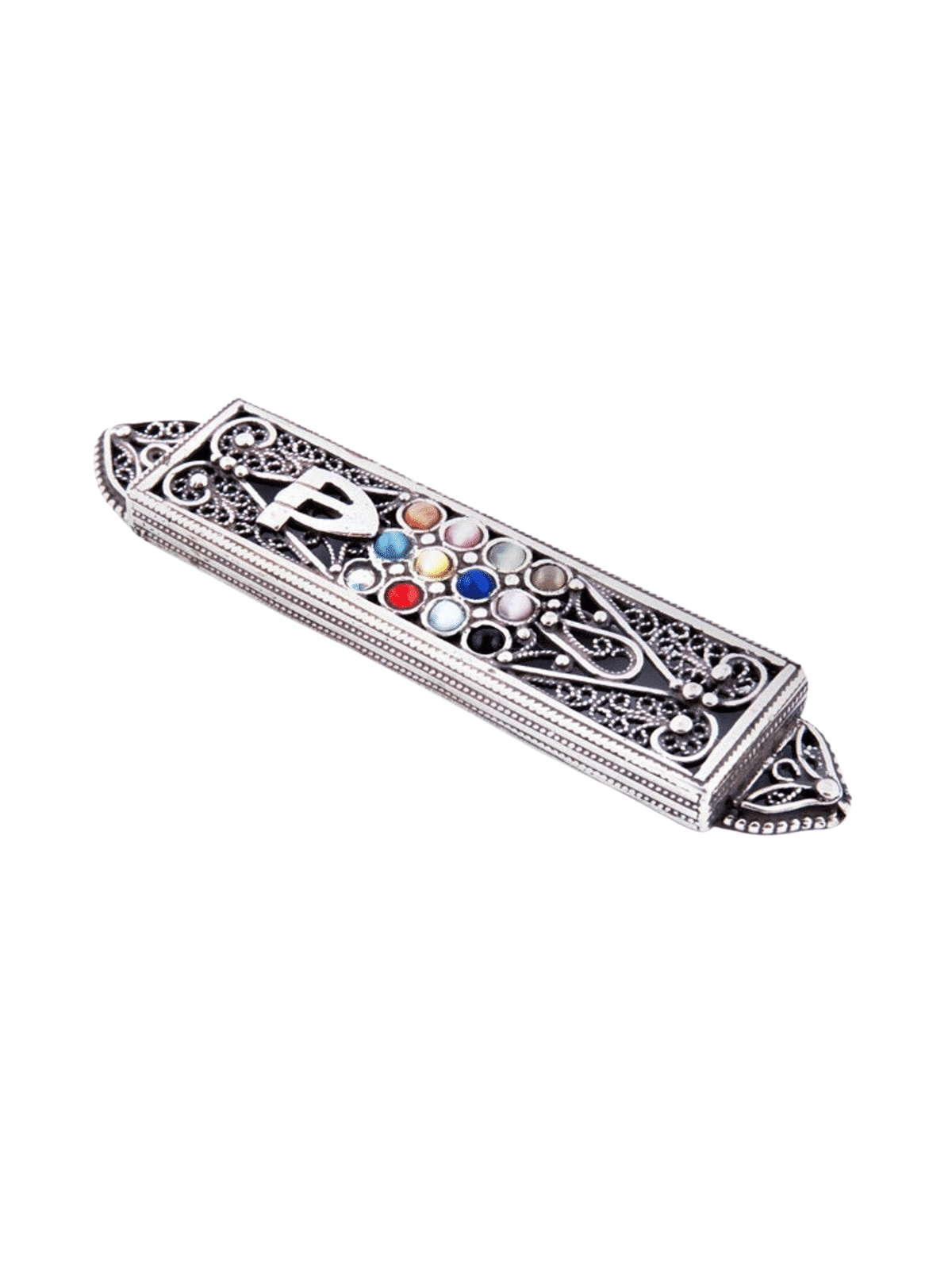 Cuirasse sacerdotale Unique Mezuzah Case , Cadeaux Tu B'Av , Jud israélien