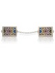 Étoile rectangulaire de David Talit Clips , Talit Clips , Judaïque israélien