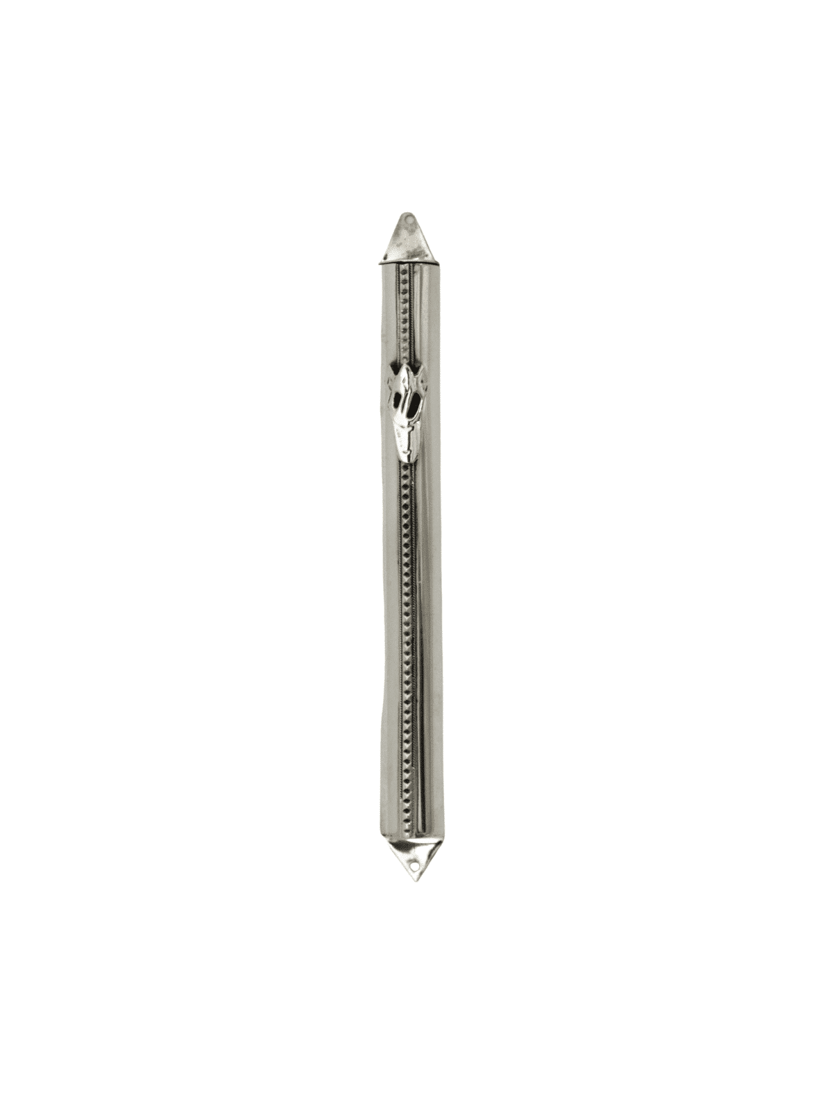 Étui Mezouza moderne en argent avec perles en filigrane, pour rouleaux de 7 cm, Isr