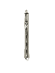 Étui Mezouza moderne en argent avec perles en filigrane, pour rouleaux de 7 cm, Isr