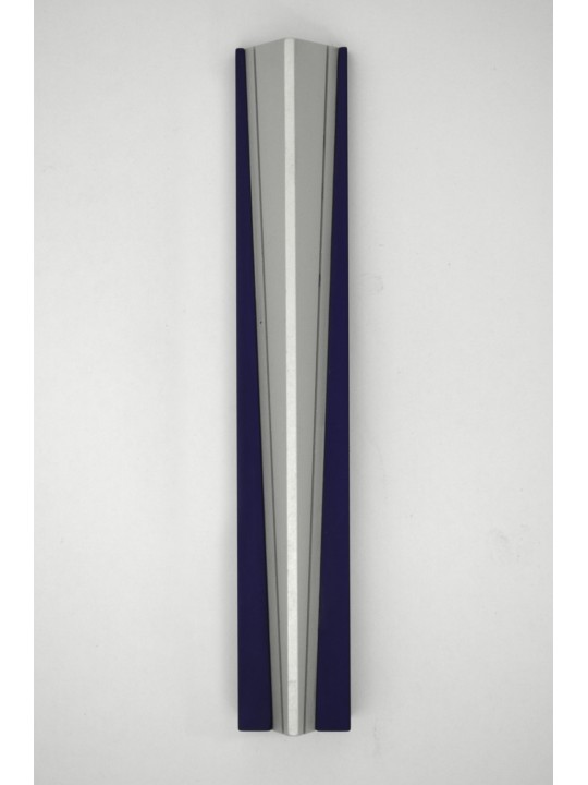 Stylish Anodized Aluminum Mezuzah Case , Large Mezuzahs , Israeli Juda