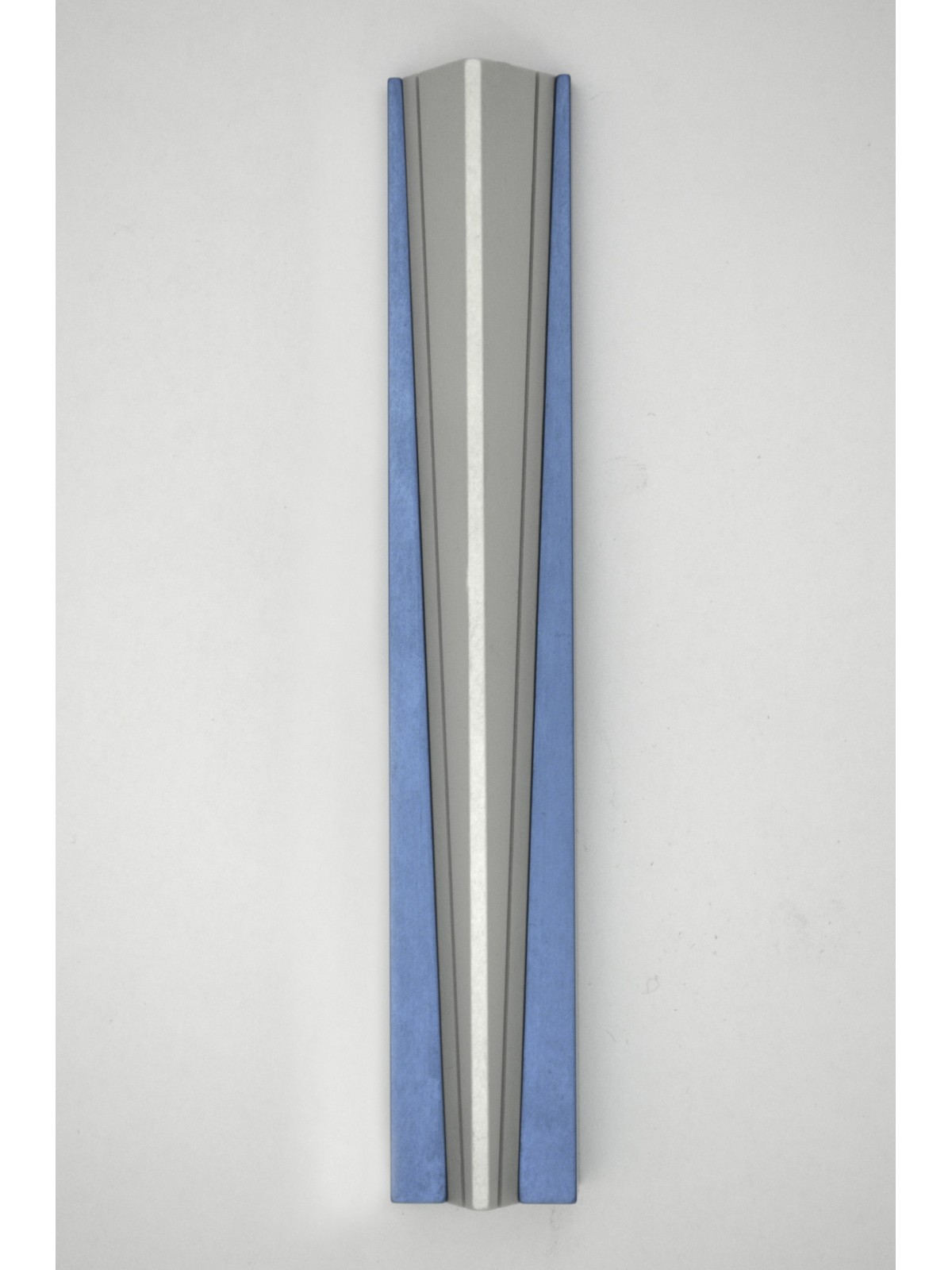 Stylish Anodized Aluminum Mezuzah Case , Large Mezuzahs , Israeli Juda