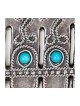Silver Plated Ancient Wall Hamsa with Colorful Beads ... | Metal Hamsa