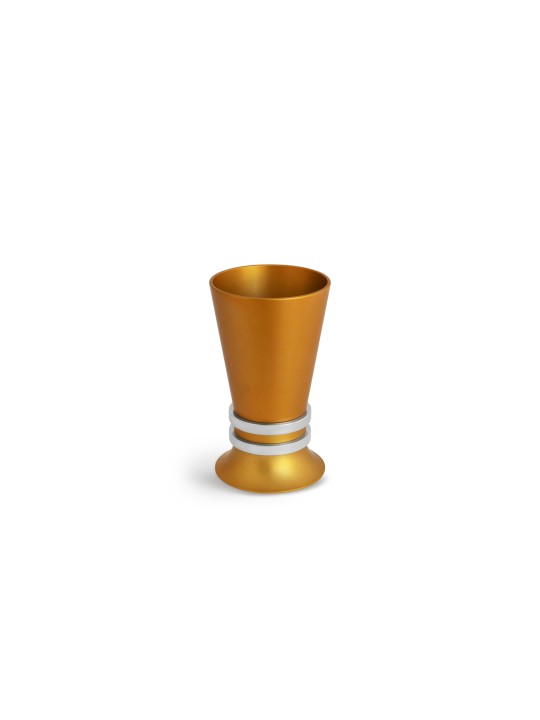 Coupe de Kiddush en aluminium moderne, tasses de Kiddush modernes, Judaica israélienne