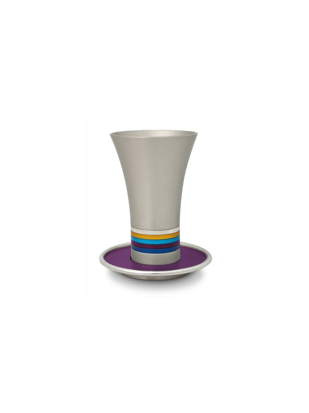 Modern & Stylish Aluminum Kiddush Cup , Modern Kiddush Cups , Israeli