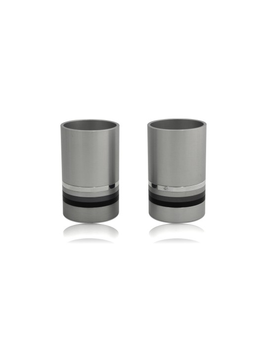 Round Shaped Aluminum Candlesticks with Colorful R , Modern Candlestic