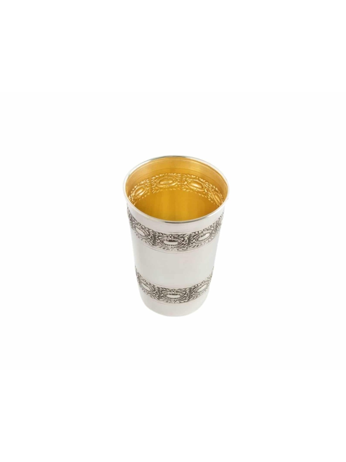 Silver Shabbat kiddush Cup & Plate , Cadeaux de Pâque , Judaica israélien