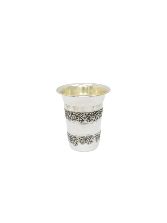 Sterling Silver Becher Kiddush cup , Passover Gifts , Israeli Judaica