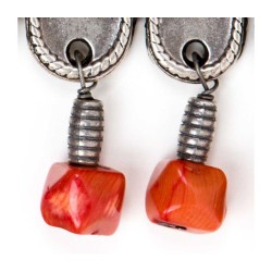 Silver Plated Ancient Wall Hamsa with Colorful Beads ... | Metal Hamsa