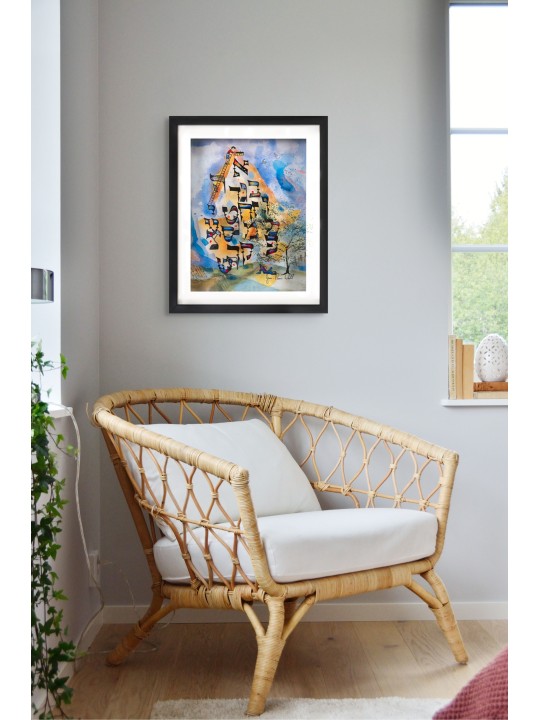 Apprenez l'hébreu Aleph-Bet à travers l'art - 3D Painti, Tu B'Av Gifts, I