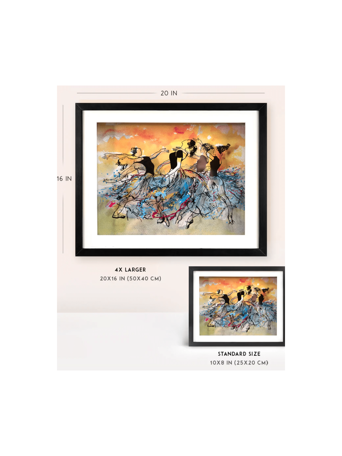 Ballet Harmony - Oeuvre en verre 3D de danseurs, cadeaux Tu B'Av, israélien