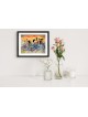 Ballet Harmony - 3D Glass Artwork of Dancers , Tu B'Av Gifts , Israeli