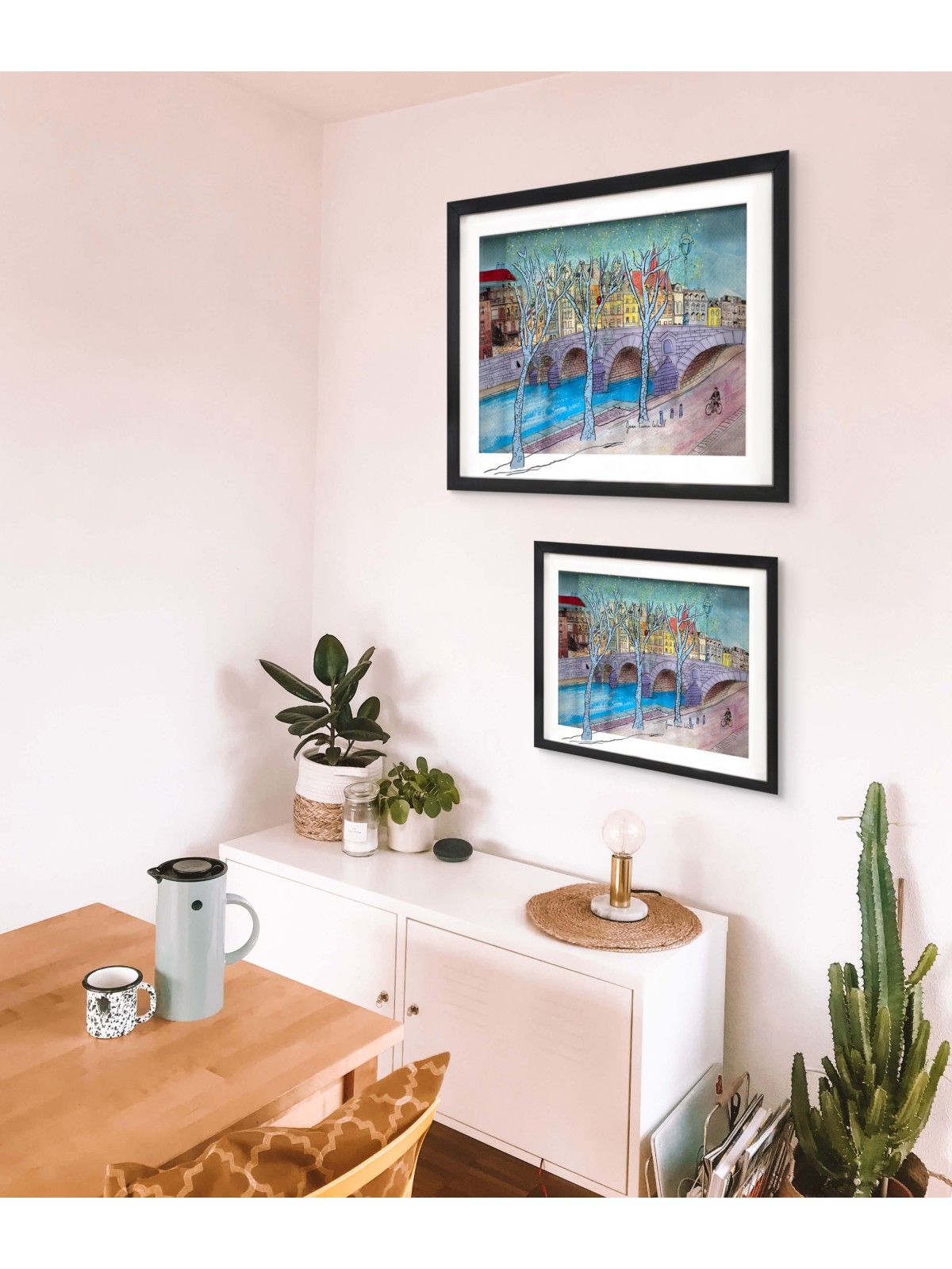 Paris in the Winter with Classic Bridge 3d Paintin , Tu B'Av Gifts , I