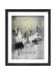 Dancing Cranes in the Winter 3d Artwork - Gift for , Tu B'Av Gifts , I